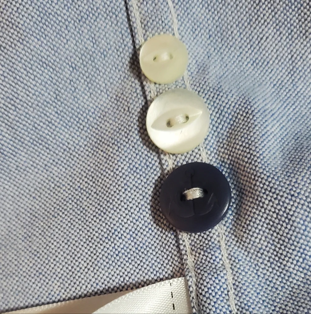 Ralph Lauren Men's Blue Anchor Button-Down Shirt. Sz M - Picture 6 of 6